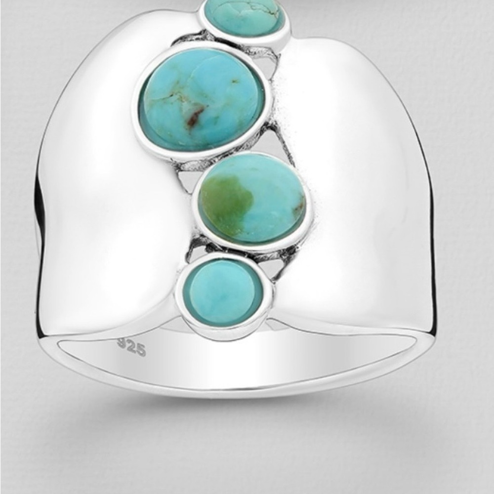 Silver Turquoise Ring